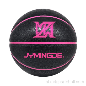 Maat 7 aangepast logo composiet lederen basketbal